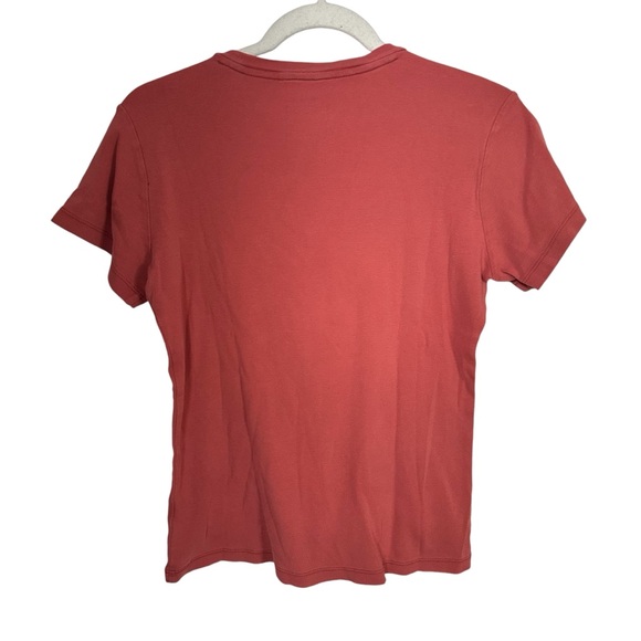 The Territory Ahead Womens Sz Small Tee T Shirt Orange 100% Cotton Crew Neck - Picture 6 of 6